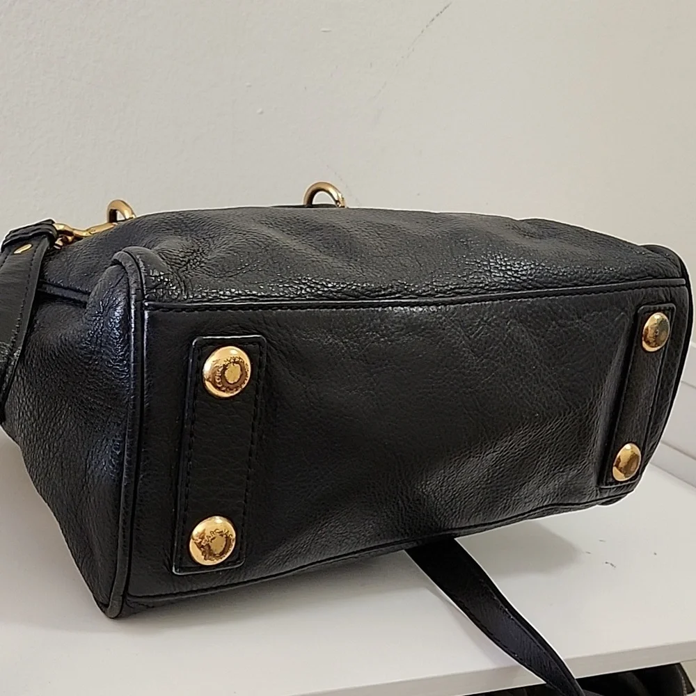 Marc Jacobs Y2K Bag Too Hot to Handle Leather Satchel Black  Bag